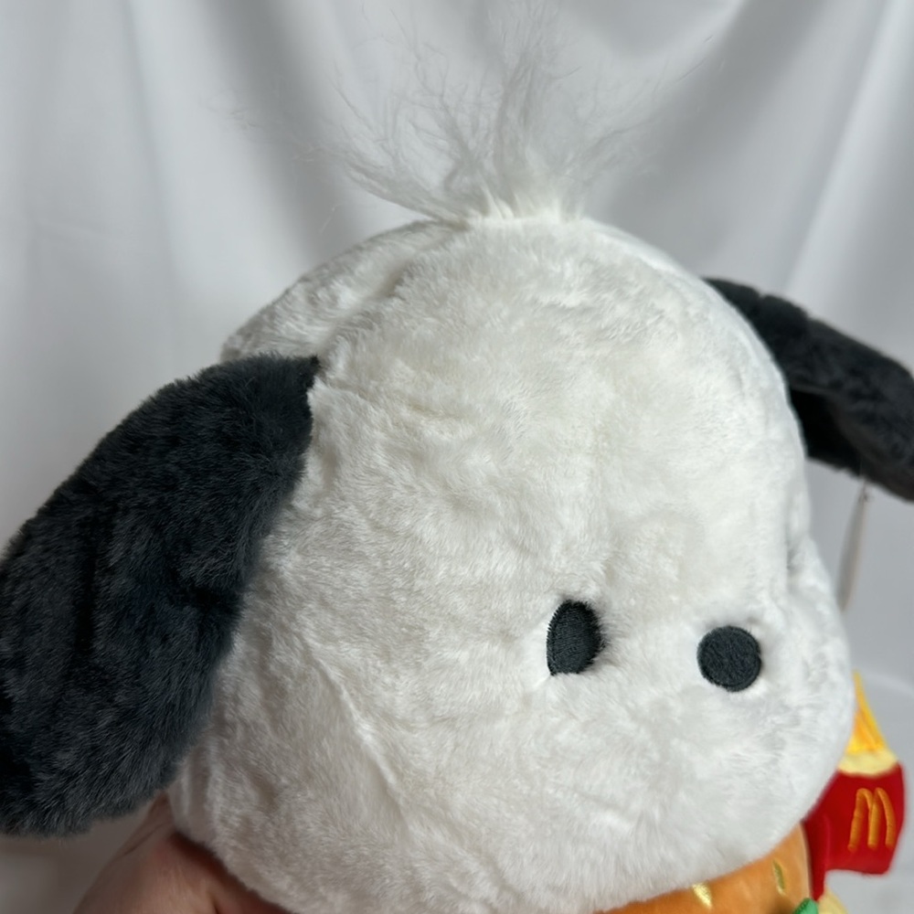 Pochacco in Big Mac Costume & Fries 13" Plush by Sanrio - Picture 11 of 13